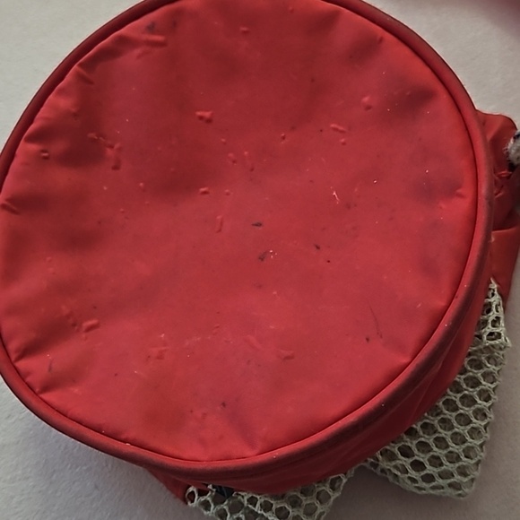 90's Vintage Tommy Hilfiger Shower Caddy Drawstring Mesh Bag - Picture 7 of 10